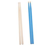 JOINPAYA 2paia Bacchette Per Batteria in Legno Bacchette Per Strumento Percussione Portatili e Leggere Per Ragazza e Adulti Accessori Per Percussioni Musicali
