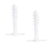 JOINPAYA 2pezzi Ancora per Ombrellone da Spiaggia Base ABS Resistente e Compatta Stabilizzatore Antivento per Ombrelloni per Spiaggia e Patio