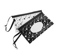 JOINPAYA 2pezzi Borsa Dispenser Salviettine Umidificate Ricaricabile Con Coperchio Porta Salviette Portatile Per Lettino Passeggino e Borsa Da Viaggio Design Elegante e Multifunzionale Per