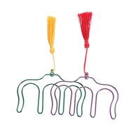 JOINPAYA 2pezzi Clip Forma Frangia Per Libri Musicali Supporti Per Pagine Spartiti Clip Per Acciaio Inossidabile