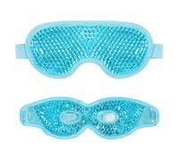 JOINPAYA 2pezzi Maschera per Occhi Riutilizzabile Gel in Pvc, Cuscinetti Freddi gli Occhi per Alleviare Affaticamento e Migliorare la Luminosità della Pelle Durante le Vacanze Estive