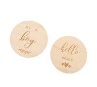 JOINPAYA 2pezzi Schede Commemorative Per La Del Cards Per Mensili Del Idea Per Shower e Compleanno