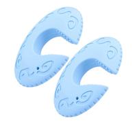 JOINPAYA 2pezzi Silicone Finger Pinch Guard Per Per e Finestre Facile Installare Resistente e Duraturo Blu
