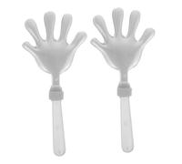 JOINPAYA 2pezzi Trombette Mano Plastica Da Gadget Per Eventi Sportivi e Feste Per Compleanni e Celebrazioni Giocattoli Riutilizzabili Per Creare Atmosfere Festive