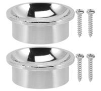 JOINPAYA 2sets Piastre Per Jack Chitarra Stile Coppa Con Viti Accessorio Elettrico Per Chitarra e Basso Facile Da Installare e Pratico Riduce Rumore e Migliora Efficienza Di Uscita