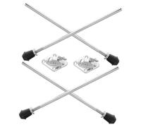 JOINPAYA 2sets Speroni Per Grancassa in Metallo Resistente Supporti Per Gambe Del Tom Da Pavimento Staffe Per Montaggio Di Batteria Piedini Antiscivolo Per Kit Grancassa Accessori Per Suppo