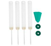 JOINPAYA 2sets Supporto Per Piante Rampicanti in Tralicci Da Con Etichette Forniture Per Piante Come Clematidi Gigli e Cetrioli Per Coltivazione Indoor e Outdoor