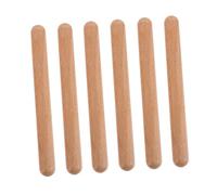 JOINPAYA 3 Paia Claves Massello per Strumenti Musicali Percussivi per Sviluppare Ritmico Dei Piccoli Musicisti