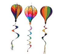 JOINPAYA 3 Pezzi di Mongolfiera Mulino A Mongolfiera Decorativa Decorazione da Giardino Mongolfiera Decorazioni Grandi Girandole A per Palloncini Girandole A per
