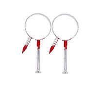 JOINPAYA 3 Pezzi fascia per unghie costumi halloween costume halloween decorazioni feste halloween costume cerchietti strumento complicato attraverso l'elica della testa rosso