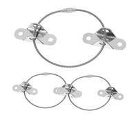 JOINPAYA 3 Set Di Cinghie Di Sicurezza Per Mobili Con Puntali Per La Sicurezza Dei Bambini Ancoraggi Per Mobili in Acciaio Inossidabile Kit Di Cinghie Di Sicurezza Per Mobili