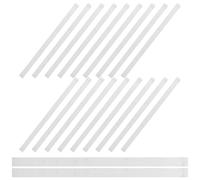 JOINPAYA 30 Pezzi Strisce di Colla per Rilegatura Libri da 12 MM Supporto in Rete Nastro Adesivo per Riparazione Documenti e Contratti Forniture per Ufficio ad Uso Quotidiano