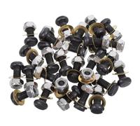 JOINPAYA 30 Set Kit Bulloni e Dadi di Ricambio per Cesoie da Potatura | Metallo Nero, Dimensione 2, 10x1, 10x1, 10cm, per L’uso su Troncarami e Lavori in Frutteto