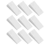 JOINPAYA 30 Spugne per Fondotinta e Piumini da Cipria a Doppio Uso, Spugne Portatili Triangolari in Spugna Soffice Bianca, Applicatori Viso per Trucco Asciutto e Bagnato