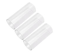JOINPAYA 3pezzi Bottleneck Glass Guitar Slides Standard Medium Slide Per Chitarra Accessori Per Musicisti Suono e Morbido Per Chitarra Elettrica e Acustica