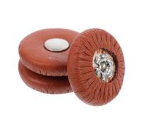 JOINPAYA 3pezzi Cuscinetti per Sassofono di Ricambio Marrone Guarnizioni per Tastiere Parti di Riparazione per Strumenti Fiato Cuscinetti per Valvola di Emissione della Tromba per Bocchino