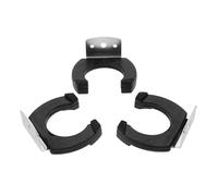 JOINPAYA 3pezzi Gancio Per Microfono in Supporto Da Parete Per Microfoni Senza Filo e Filo Gancio Per Appendere e Riporre Microfono Adatto Per Ktv Studi Video Trasmissione