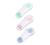 JOINPAYA 3pezzi Serrature per Armadietti Serrature di Sicurezza per Ragazzo Ragazza Ragazza Anti-pizzicamento Adatte Mobili come Armadi Frigoriferi e Wc Facilmente Apribili per Adulti ma Si