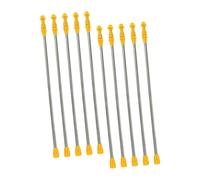 JOINPAYA 4 Pezzi Accessori Per Spruzzatori Ugelli Con Asta Irroratrice Telescopica Parti Spray Spruzzatore Da Giardino Asta Di Sostituzione Dell'irroratore Palo Acciaio Inossidabile Yellow