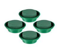 JOINPAYA 4 Pezzi Basi per Composizioni Floreali Rotonde in Fango Assorbente Blocchi Floreali Tagliabili per Decorazioni Fai da Te Portafiori Leggeri per Mantenere Freschi Fiori e Piante