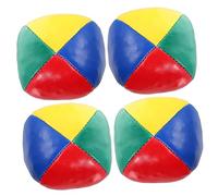 JOINPAYA 4 Pezzi giocattolo sportivo all'aperto toys for juggling balls toys giocattoli mini palline da giocoleria giocoliere palla giocattolo giocoleria per principianti pu