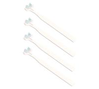 JOINPAYA 4 Spazzolino Denti per Domestici con per Design Ergonomico e Lungo Pulizia Profonda e Comfort per come Yorkshire Terrier e Chihuahua