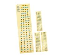 JOINPAYA 4pezzi Adesivi Per Tastiera Del Basso Adesivi Per Scale Del Basso Segni Di Nota Per Principianti