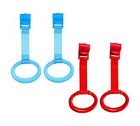 JOINPAYA 4pezzi Anello Tirare Per Culla Per Ragazzo e Ragazzo Piccoli Anelli Per Alzarsi Lettino Fascette Colorate Anello Tirare Per Imparare Stare in Piedi e Appendere La Culla