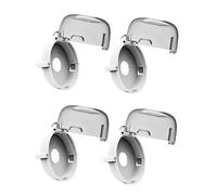 JOINPAYA 4pezzi Coprifornello Per Fornelli Gas Fuochi Coprimanopola Di Protezione Per Ragazzo Ragazza Ragazza Blocco Manopola Per Fornello Domestico Anti-perdita Di Gas Utilizzo Multi-scena