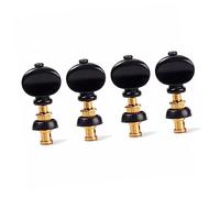 JOINPAYA 4pezzi Meccaniche Accordatura Per Ukulele Piroli Regolabili Con Set Tuning Pegs Per Friction Tuners