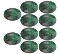 JOINPAYA 5 Pezzi Cabochon di Pietra per Gioielli Fai da Te, Cabochon Piatti Ovali 18x25 Mm Multicolore per Creazione di Bracciali, Collane e Portachiavi Artigianali