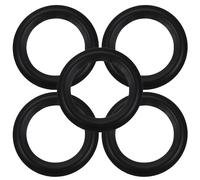 JOINPAYA 5 Pezzi Ricambio per Woofer Gomma con Design Piatto Accessori per Riparazioni Professionali e Fai da Te per Dei Tuoi Altoparlanti