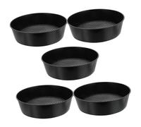 JOINPAYA 5 Pezzi Setaccio del Suolo Filtro del Terreno del Giardino Setaccio da Giardino Rotante Compost Filtraggio Grinta Setaccio del Terreno per Il Giardinaggio Attrezzo Plastica Nero