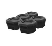 JOINPAYA 5 Tappi per Racchette Tennis Coperture Ergonomiche per Facili Installare Accessori per Migliorare Grip e Stabilità per Giocatori Professionisti e Amatoriali