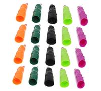 JOINPAYA 50 Copri Unghie Strega Halloween Spooky per Costume Cosplay Tema Macabra Arancione Accessori Prank per Party Mascherata