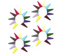 JOINPAYA 50 Spugnette Triangolari Morbide per Trucco, Applicatori Cosmetici Piccoli e Comodi, Spugne per Uso Asciutto e Bagnato, Set da 50 Pezzi per Viso e Cipria, Strumenti Colore Casuale