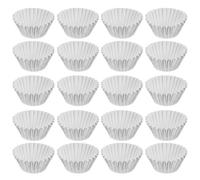 JOINPAYA 500 Pezzi Contenitori Mini Cheesecake in Alluminio Argento Pirottini per Muffin Resistenti al Calore per Cupcake da Matrimonio e Uso in Panetteria, Confezione