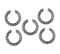 JOINPAYA 5pezzi Battipenna Per Chitarra Protezione Per Buca Sonora Accessori Per Chitarra Nero