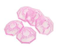 JOINPAYA 5pezzi Coperture per Pedali di Chitarra in Plastica Rosa Design Diamante per Interruttori Pedale di Effetto Chitarra Protezione Antiscivolo per Pedali di Elettrica e Basso