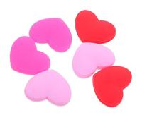 JOINPAYA 6 Ammortizzatori Tennis Silicone Riduzione per Racchette Comfort Giocatori Professionisti Compatibili con Racchette Colori Rosso Rosa