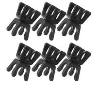 JOINPAYA 6 Clip per Allenamento Calcio in Plastica Connettori per Aste Segnaletiche Resistente Abs Facile Installazione per Attrezzatura Campo Calcio Outdoor