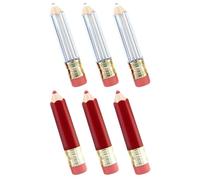 JOINPAYA 6 Pezzi Contenitori Vuoti a Forma di Matita per Balsamo Labbra, Tubi Refill in Plastica da 5ml, Resistenti alle Perdite per Ragazze e Donne, per Lucidalabbra Fai-da-te