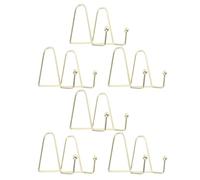 JOINPAYA 6 Pezzi Supporto da Tavolo per Quadro in Ferro Oro, Elegante e | Cavalletto Portafoto Versatile, Robusto e Salvaspazio, per Matrimoni e Musei, per Opere e Dipinti