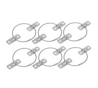 JOINPAYA 6 Set Dispositivo Di Fissaggio Anti-tilt Cinghie Per Mobili a Prova Di Ancoraggi a Parete Per La Sicurezza Dei Mobili Kit Anti-tip Per i Vivai Acciaio Inossidabile Argento