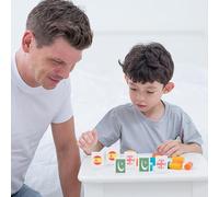 JOINPAYA 65 pezzi Mahjong Gioco da Tavolo con Tessere Bandiera Nazionale Gioco Educativo per Famiglie e Feste all Aperto Divertimento Culturale e Apprendimento Multinazionale