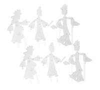 JOINPAYA 6pezzi Kit Fai Te Per Ombre Cinesi Giocattolo Creativo Per Materiali Artigianali Per Educazione Pre-scuola Attività Famigliare Sicura e Divertente Design Tradizionale Culturale