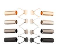 JOINPAYA 8 Punte Metalliche per Lacci delle Scarpe 20Mm Set 8 Pezzi Lega Resistente Punte Terminali per Lacci Accessori Fai da Te per Scarpe e Abbigliamento Artigianato