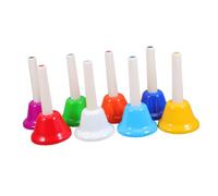 JOINPAYA 8pezzi Campane Colorate Per Ragazzo Ragazza Strumento Musicale Interattivo Per Ragazzo Ragazza Jingle Bells Per Insegnare La Musica Classe e Sviluppare Abilità Musicali