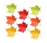 JOINPAYA 8pezzi Fermaporta Colorato Forma Di Foglia Da Flessibile Per Sicurezza Stopper Per Porte Per e Decorazione Per Casa e Ufficio