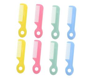 JOINPAYA 8pezzi Pettine Per Capelli Per Ragazzo Ragazza Punta Rond Spazzola Per Cura Del Ragazzo Ragazza Adatta Alla Sensibile Del Capelluto Kit Di Strumenti Per Toelettatura Quotidiana Dei